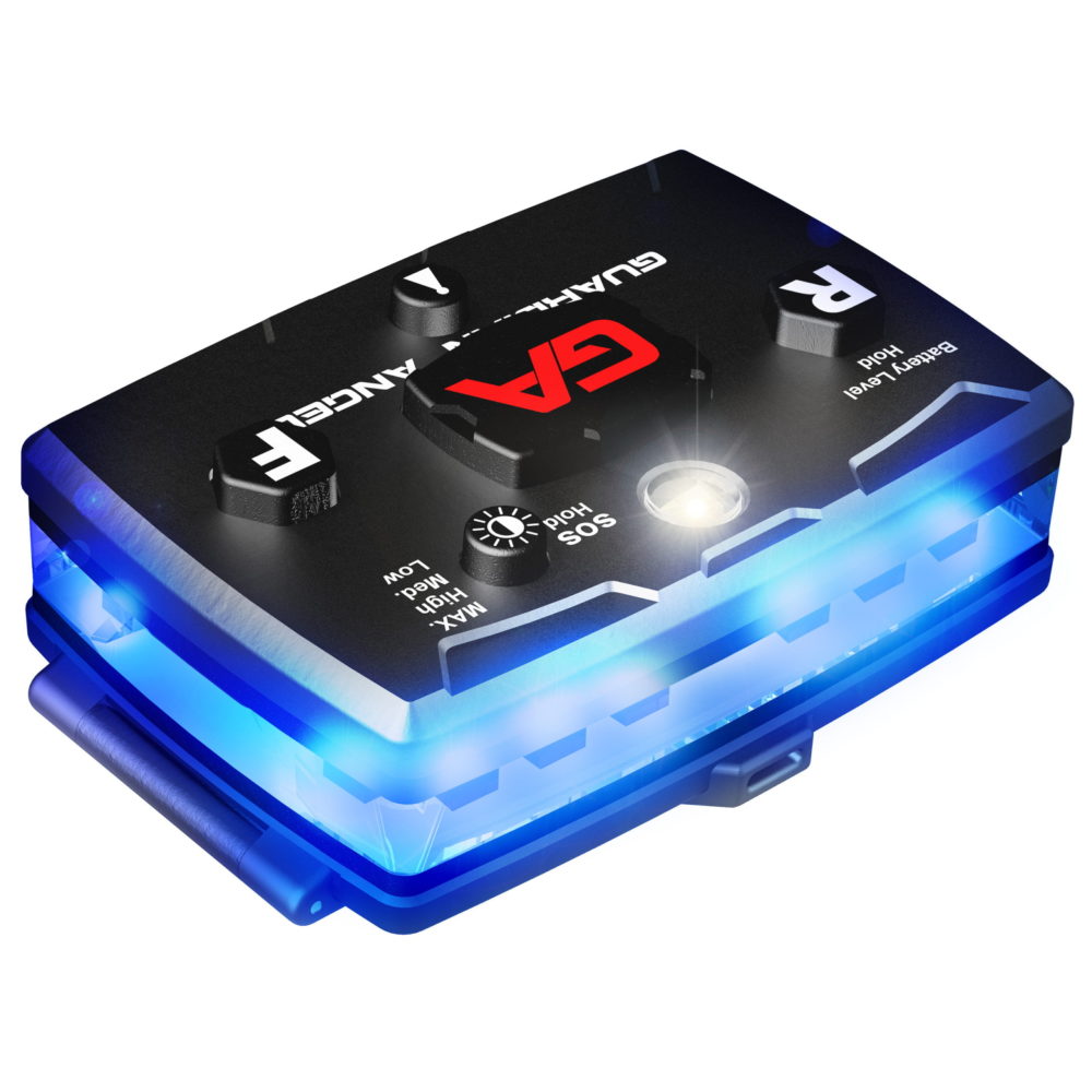 Guardian Angel Elite - Law Enforcement Red/Blue Wearable Safety Police  Light - Ray's Pager Sales