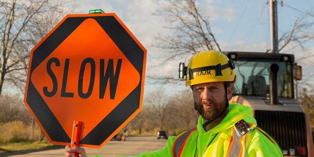 light for construction and road maintenance crews