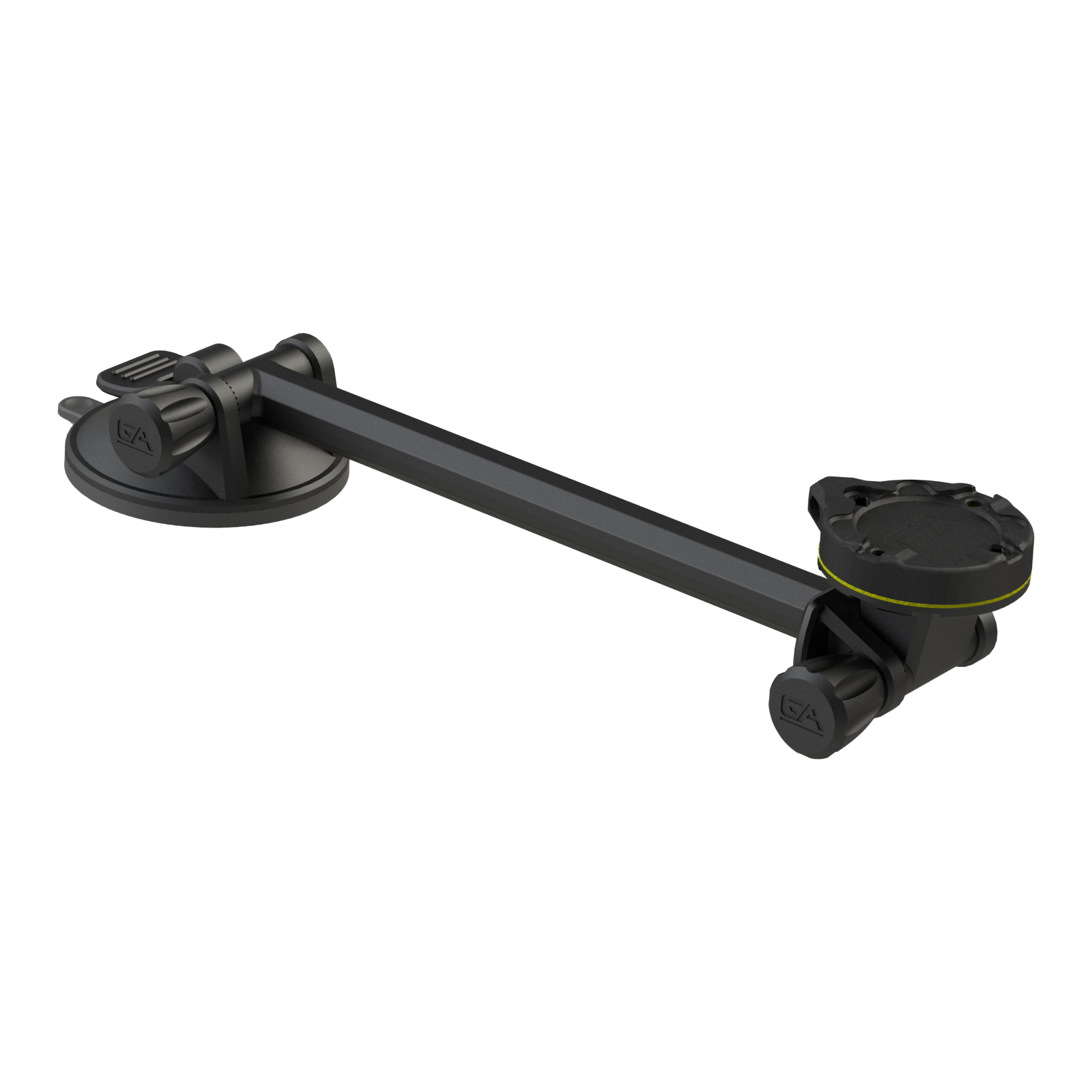 Rotatable Suction Cup Extender Pole Mount